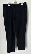Load image into Gallery viewer, Banana Republic Mens Black Athletic Fit Button Front Dress Pants Size 34x30