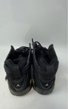 Load image into Gallery viewer, Nike Boys Air Jordan True Flight 343795-017 Black Gold Sneakers Sz 4.5Y No Soles