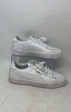 Load image into Gallery viewer, Puma Womens Jada Dboss 391738-01 White Low Top Lace-Up Sneaker Shoes Size 8