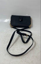 Load image into Gallery viewer, Michael Kors Womens Black Leather Jet Set Travel Smartphone Crossbody Bag