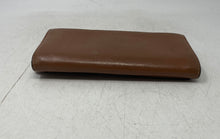 Load image into Gallery viewer, Michael Kors Womens Fulton Brown Leather Credit Card Slots Snap Bifold Wallet