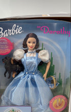 Load image into Gallery viewer, Barbie As Dorothy Blue White Checkered Dress Collectible Fashion Doll