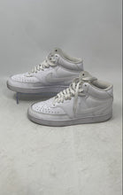 Load image into Gallery viewer, Nike Womens Court Vision Mid CD5436-100 White Lace-Up Sneaker Shoes Size 7