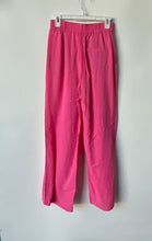 Load image into Gallery viewer, Zara Womens Pink Flat Front Welt Pocket Wide-Leg Trouser Pants Size XS