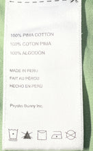 Load image into Gallery viewer, Psycho Bunny Unisex Green Pima Cotton Short Sleeve Logo Pullover T-Shirt Size 3