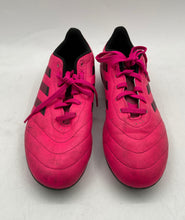 Load image into Gallery viewer, Adidas Kids Goletto VIII FG GW6163 Pink Lace-Up Soccer Cleats Shoes Size 5.5