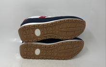 Load image into Gallery viewer, Nautica Mens Outfall White Blue Red Round Toe Lace-Up Sneakers Shoes Size 13