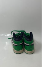 Load image into Gallery viewer, Nike Kids Air Jordan 1 Retro High OG White Green Black Sneaker Shoes Size 2Y