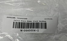 Load image into Gallery viewer, Calvin Klein Women's Black Chain Double Handle Zip Top Tote Handbag