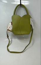 Load image into Gallery viewer, Nanette Lepore Womens Green Adjustable Strap Crossbody Purse With Tag