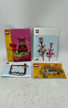 Load image into Gallery viewer, Lot Of 4 Pcs Multicolor Lego Various Instruction Manual Guide Books