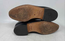 Load image into Gallery viewer, Johnston & Murphy Mens Black Leather Wingtip Tassel Loafer Dress Shoes Size 7