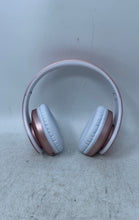 Load image into Gallery viewer, Tuinyo Pink Foldable Wireless Bluetooth Double Over The Ear Headphones Untested