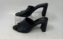 Load image into Gallery viewer, Vince Camuto Womens Alyysa Black Leather Open Toe Slip-On Mule Sandals Size 7M