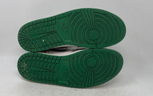 Load image into Gallery viewer, Nike Mens Air Jordan 1 Mid SE White Green Gray Sneaker Shoes Size 11.5