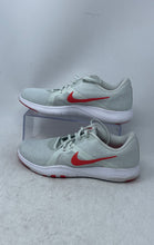Load image into Gallery viewer, Nike Womens Flex Trainer 8 924339-007 Gray Orange Lace-Up Sneaker Shoes Size 8
