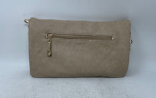 Load image into Gallery viewer, Michael Kors Womens Beige Outer Pockets Shoulder Crossbody Handbag