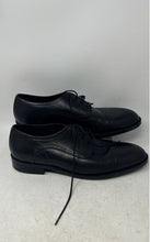 Load image into Gallery viewer, Boss Mens Black Leather Lace-Up Almond Toe Formal Derby Dress Shoes Size 9