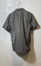 Load image into Gallery viewer, Harley-Davidson Mens Dark Gray Eagle Graphic Cotton Pockets Button-Up Shirt Sz S