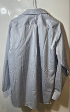 Load image into Gallery viewer, Michael Kors Mens Light Blue Cotton Collared Long Sleeve Dress Shirt Size 16