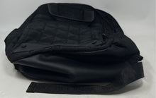 Load image into Gallery viewer, Steve Madden Womens Black Nylon Quilted Adjustable Strap Zipper Backpack