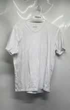 Load image into Gallery viewer, Hugo Boss Mens White Short Sleeve V-Neck Pullover T-Shirt Size Medium