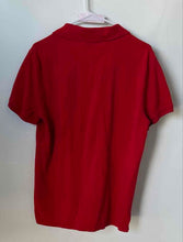 Load image into Gallery viewer, Tommy Hilfiger Mens Red Regular Fit Stretch Spread Collar Polo Shirt Size Medium