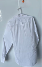 Load image into Gallery viewer, Hugo Boss Mens White Long Sleeve Slim Fit Stretch Dress Shirt Size 39-15 1/2