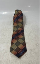 Load image into Gallery viewer, Mario Ferrari Mens Multicolor Geometric Adjustable Keeper Loop Pointed Tie