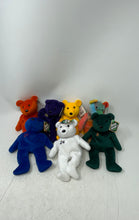 Load image into Gallery viewer, Lot Of 7 Pcs Salvino's Multicolor Bamm Beano's Collectible Plush Toy