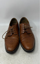 Load image into Gallery viewer, Cole Haan Mens Warren Brown Leather Cap Toe Lace-Up Derby Dress Shoes Size 11M
