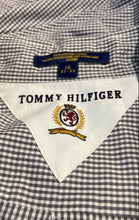 Load image into Gallery viewer, Tommy Hilfiger Mens Brown Cotton Long Sleeve Collared Dress Shirt Size 16