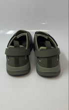Load image into Gallery viewer, FitVille Womens FlexiWalk Green Hook And Loop Mary Jane Sandals Size 10W