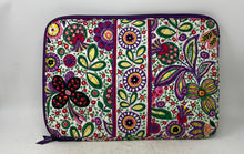 Load image into Gallery viewer, Vera Bradley Womens Multicolor Floral Print Zipper Laptop Handbag