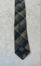 Load image into Gallery viewer, Murano Mens Multicolor Plaid Print Keeper Loop Adjustable Formal Designer Tie