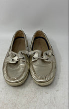 Load image into Gallery viewer, Sperry Womens Coastfish 2-Eye STS81368 Gold-Tone Round Toe Boat Shoes Size 9M