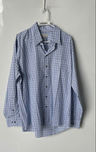 Load image into Gallery viewer, Emanuel Ungaro Mens Multicolor Plaid Cotton Long Sleeve Dress Shirt Size Large