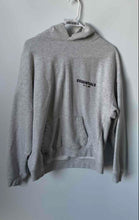 Load image into Gallery viewer, Essentials Fear Of Good Unisex Gray Heather Long Sleeve Pullover Hoodie Size M
