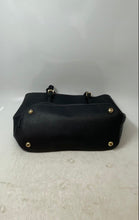 Load image into Gallery viewer, Michael Kors Womens Black Saffiano Leather Outer Flap Pocket Charm Tote Handbag
