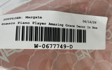 Load image into Gallery viewer, Enesco Home Decor Piano Player Amazing Grace Tune Musical Figurine In Box