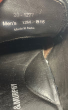 Load image into Gallery viewer, Johnston & Murphy Mens Black Leather Lace-Up Oxford Dress Shoes Size 12 M