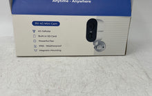 Load image into Gallery viewer, Waggle RV 4G Mini Cam White IP65 Magnetic Mounting Security Camera Not Tested