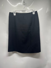 Load image into Gallery viewer, Tory Burch Womens Black Flat Front Back Zip Straight & Pencil Skirt Size 6
