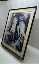 Load image into Gallery viewer, Wall Decor Framed Art Print Of La Loge Signed By Pierre-Auguste Renoir