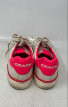 Load image into Gallery viewer, Coach Womens Lowline G540 Beige Pink Leather Lace-Up Sneaker Shoes Size 6B