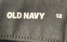 Load image into Gallery viewer, Old Navy Womens Black Pixie High-Rise Stretch Straight Leg Ankle Pants Size 12