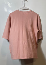 Load image into Gallery viewer, Zara Womens Pink Short Sleeve Crew Neck Pullover Stretch T-Shirt Size Small