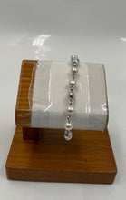 Load image into Gallery viewer, Authentic Swarovski Women's Silver Tone Bracelet