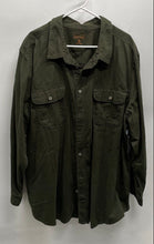 Load image into Gallery viewer, Boulder Creek Mens Green Long Sleeve Collared Button-Up Shirt Size 3XL