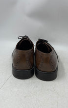 Load image into Gallery viewer, Tasso Elba Mens Choate Brown Leather Lace-Up Low Top Oxford Dress Shoes Size 12M